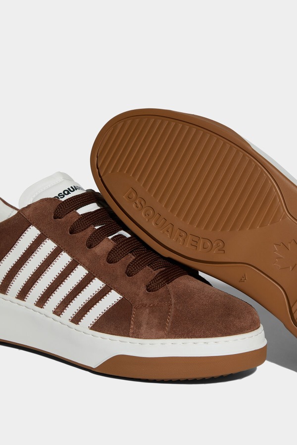 LIGHT BLUE/BROWN Bumper Sneakers D2 BROWN