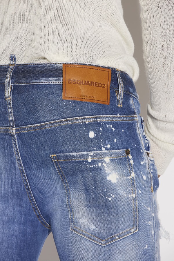 Medium Super Ripped Bleach Wash Super Twinky Jeans