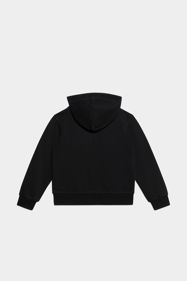D2Kids Zipped Hoodie BLACK