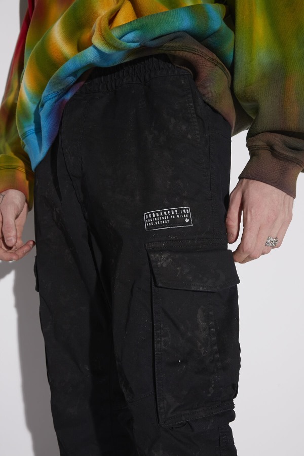 D2 Inc. Cargo Trousers BEIGE