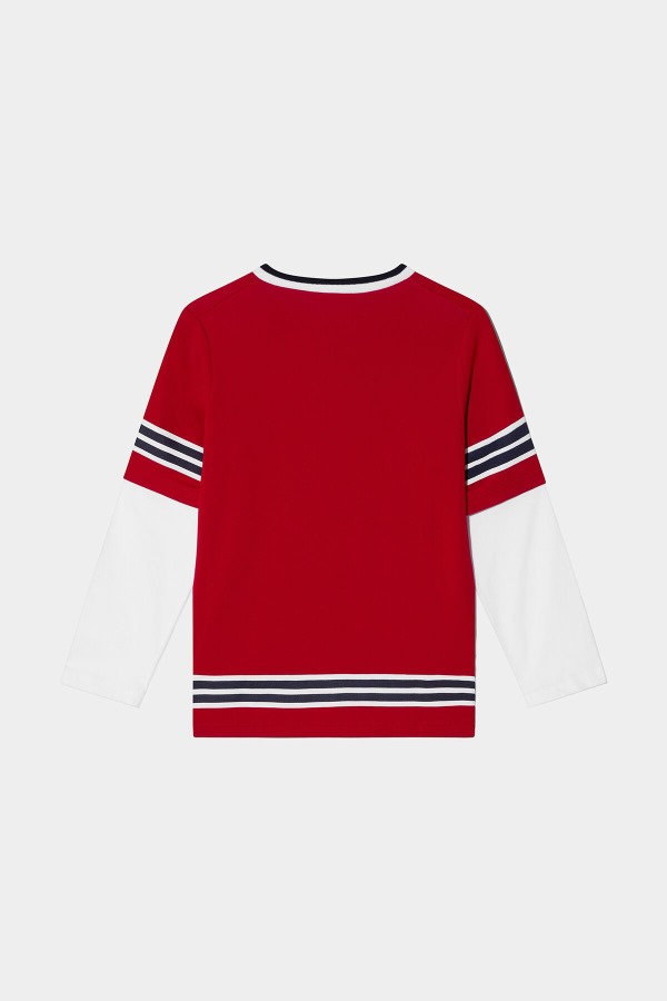 D2Kids Sport Edtn.05 T-Shirt BLACK/TANGO RED
