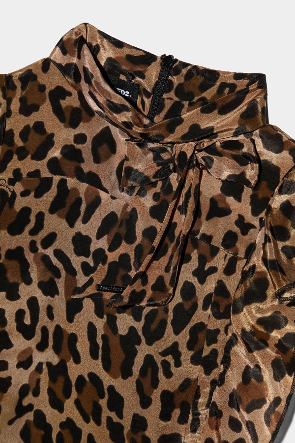 Dsquared2 Kids Dress LEOPARD PRINT