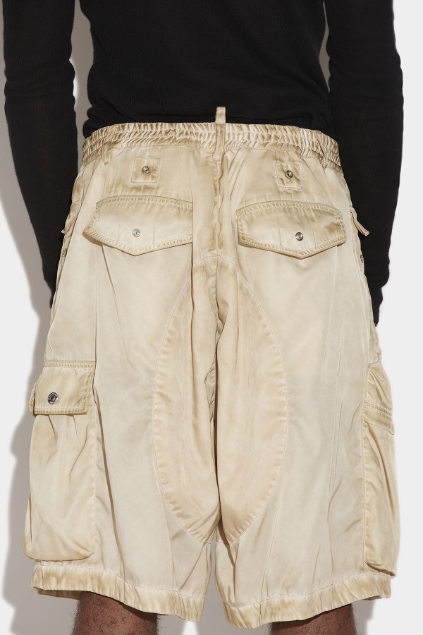 Cargo Shorts BEIGE/NAVY BLUE