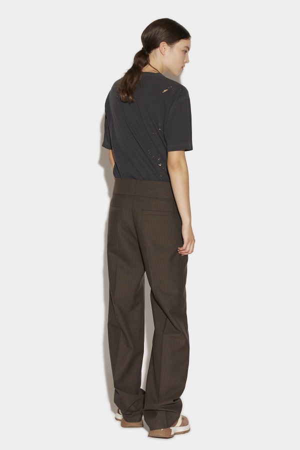 Slouchy Trousers BROWN/GREY