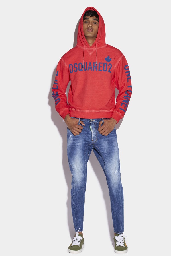 Red Tab Partially Organic Cotton Tidy Biker Jeans