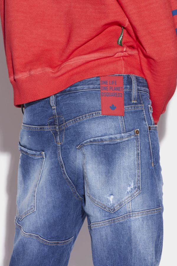 Red Tab Partially Organic Cotton Tidy Biker Jeans