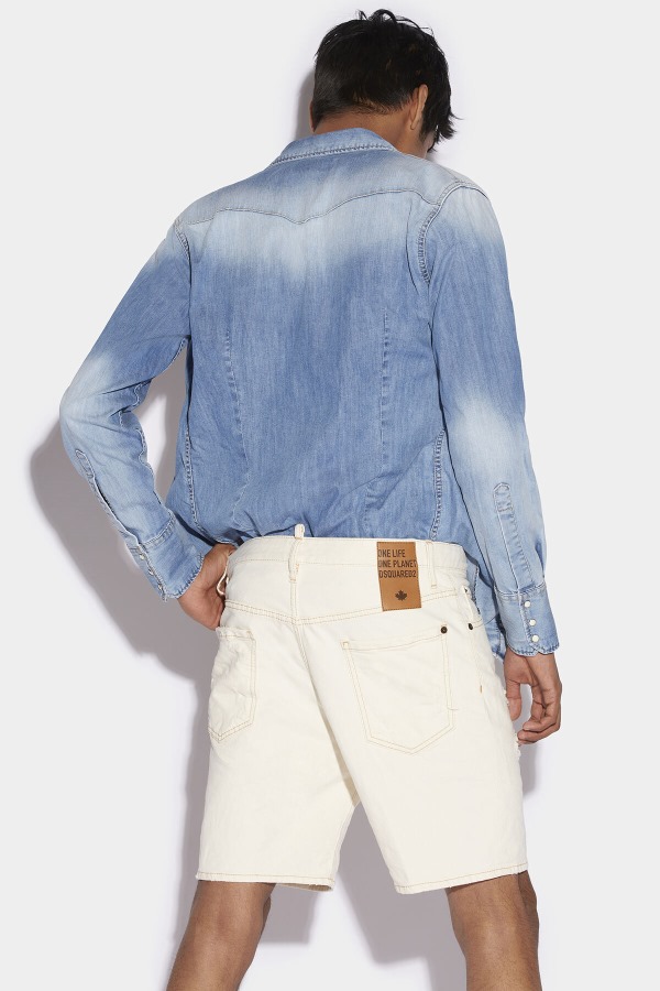 Partially Organic Cotton Marine Shorts