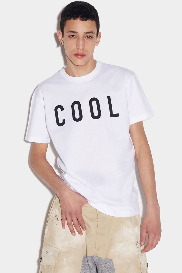 WHITE/RED Cool T-Shirt