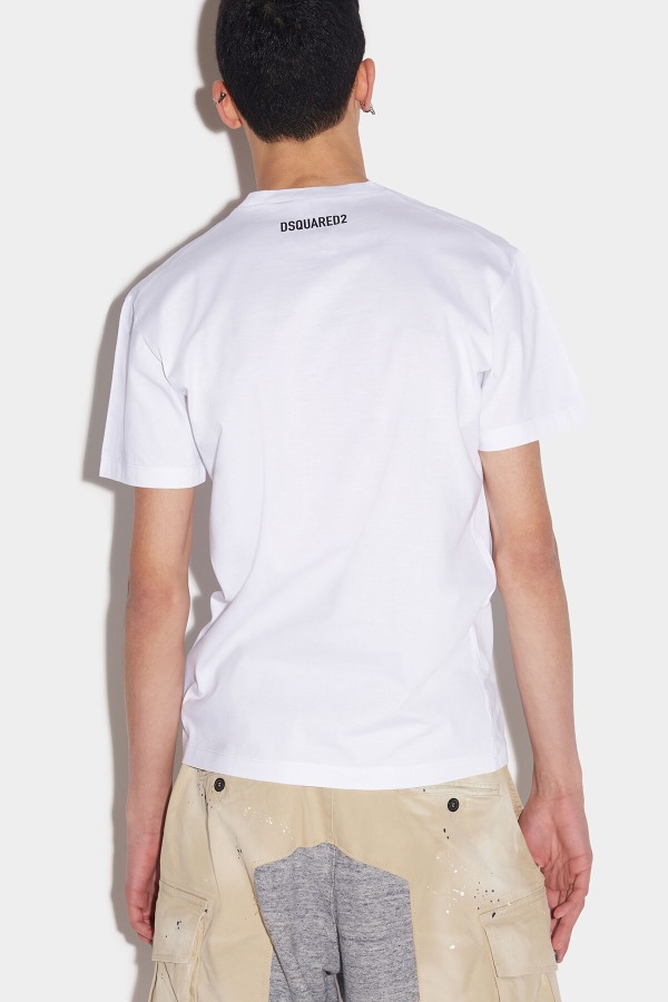 WHITE/RED Cool T-Shirt