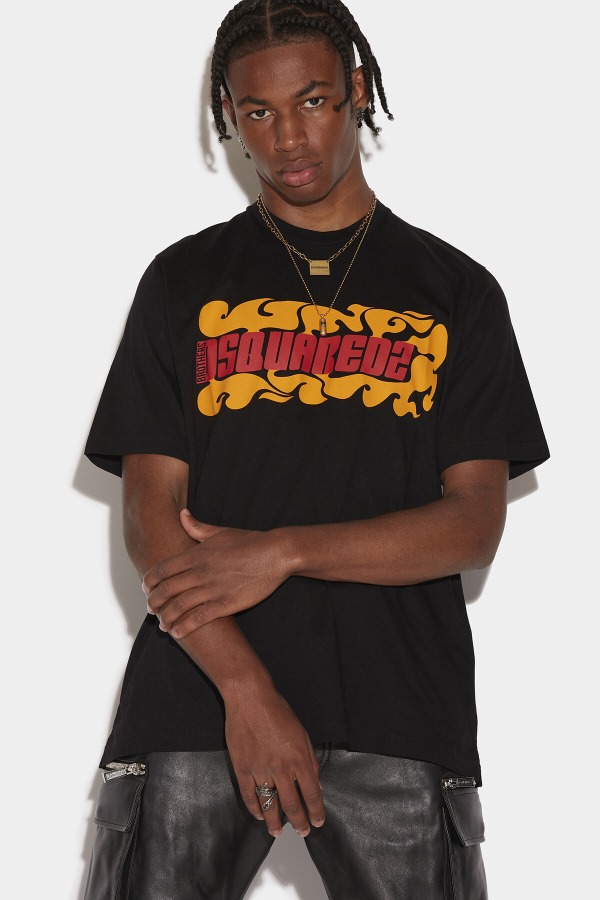 Wave Logo Slouch T-Shirt