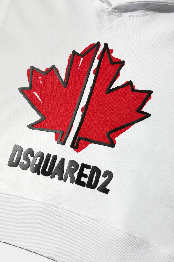 WHITE/BLACK D2Kids Sport Edtn.05 Hoodie