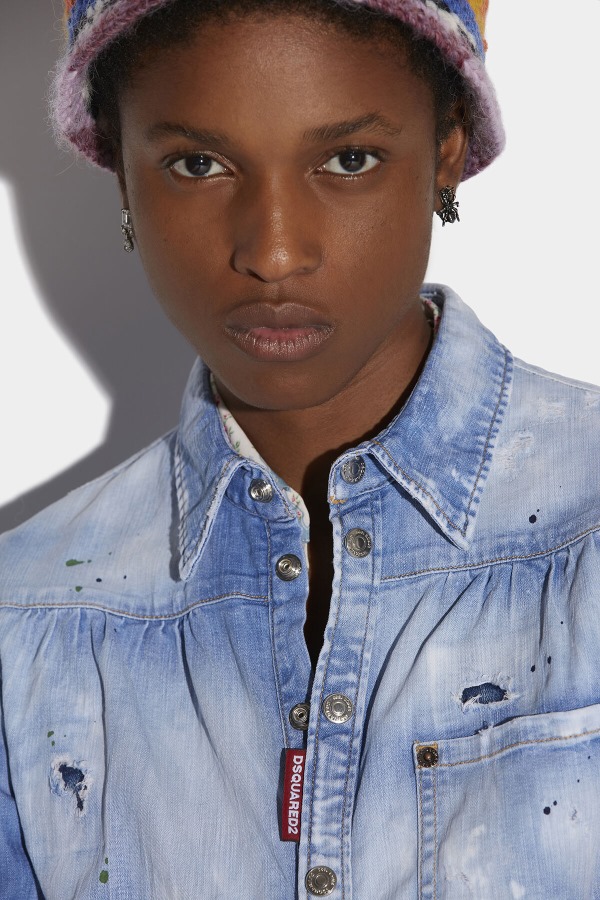 Pleated Yoke Shirt