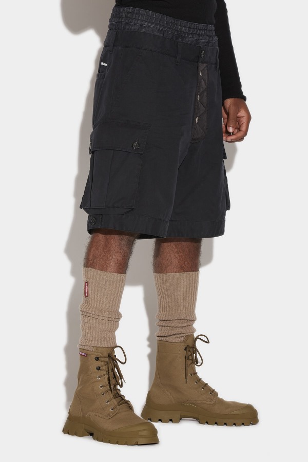 Pad Tab Cargo Shorts