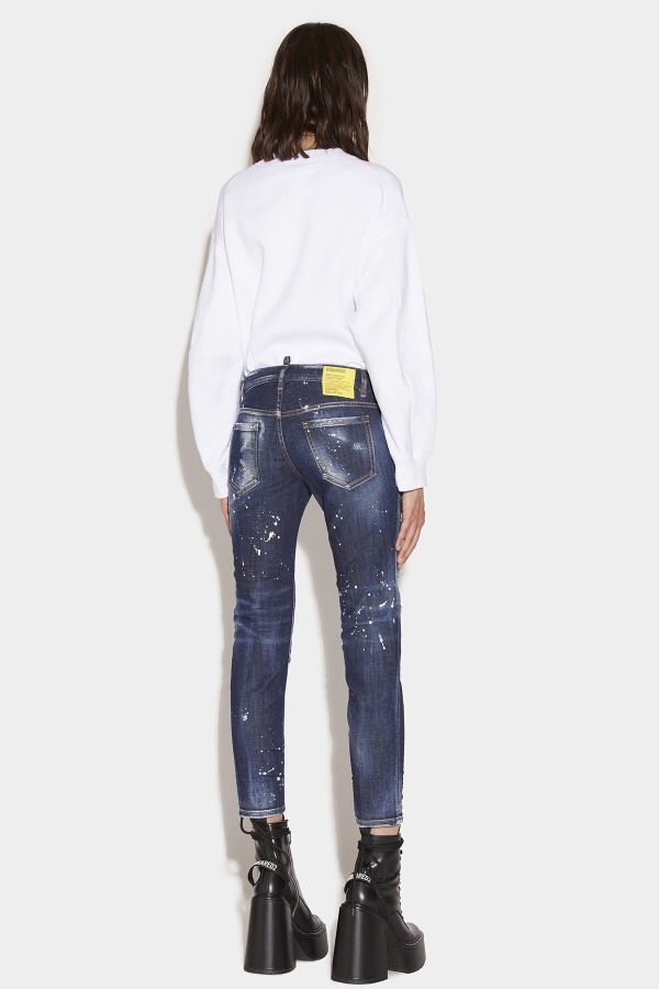 Jennifer Cropped Denim Jeans