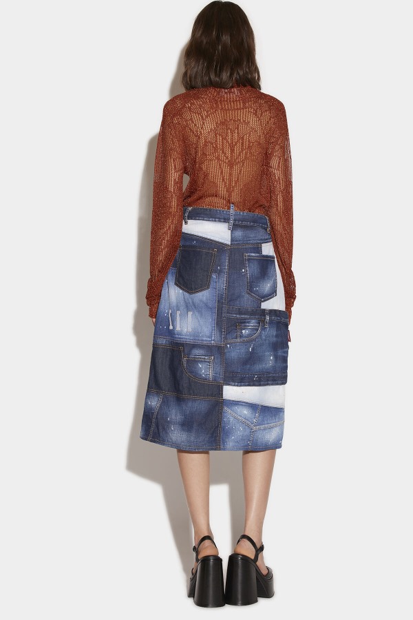Franken Midi Skirt