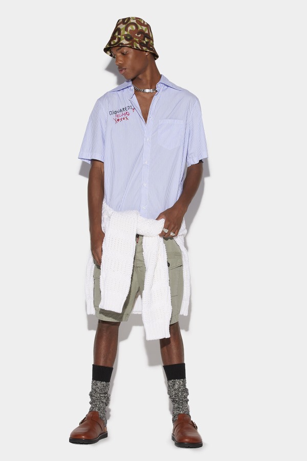 Scribble Bowling Shirt
