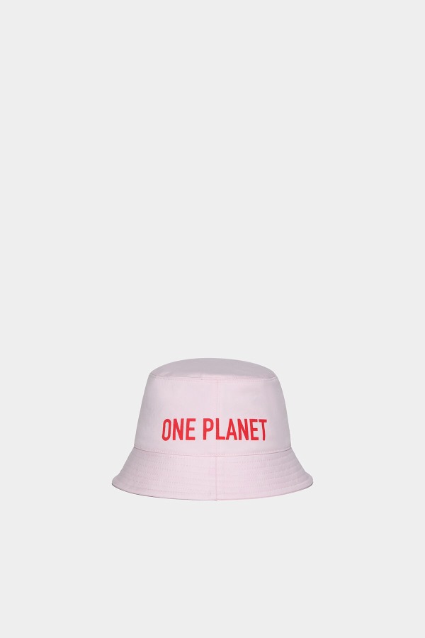 One Life Recycled Nylon Bucket Hat PINK