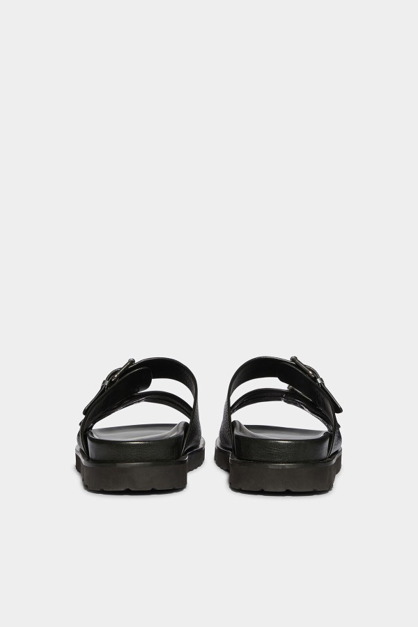 Sonny Flat Sandals D2 BLACK