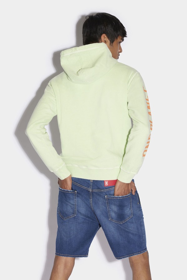 Smiley Organic Cotton Cool Fit Sweatshirt D2 GREEN