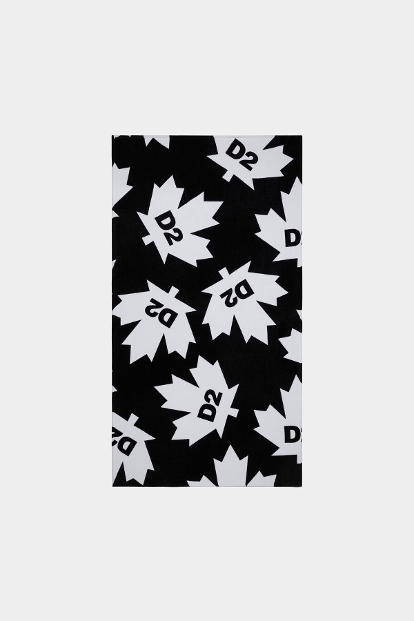 BLACK/FANTASY Leaf Towel D2 BLACK