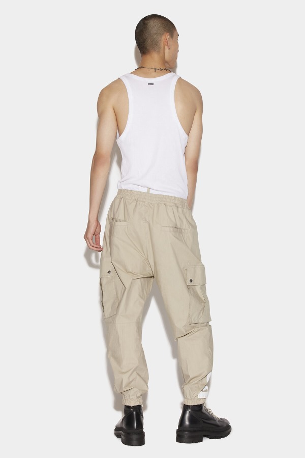 Big Logo Sport Cargo Pants