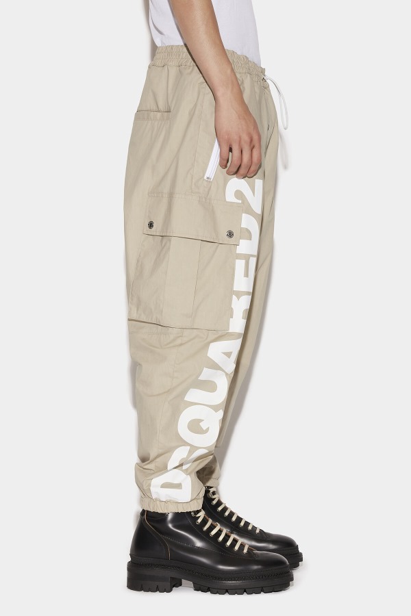 Big Logo Sport Cargo Pants