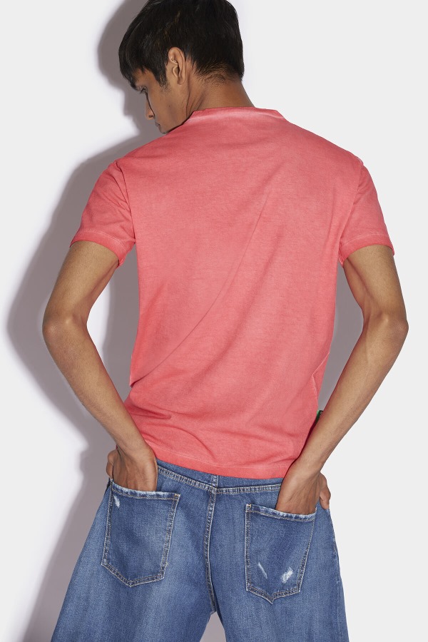 One Life Partially Recycled Cotton T-Shirt RED D2 RED