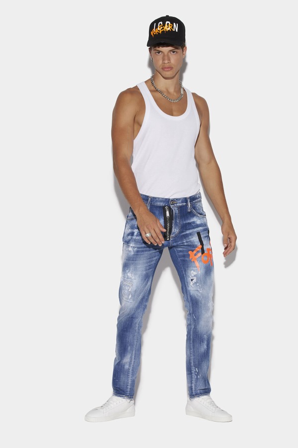 Icon Medium Wash Skater Jeans