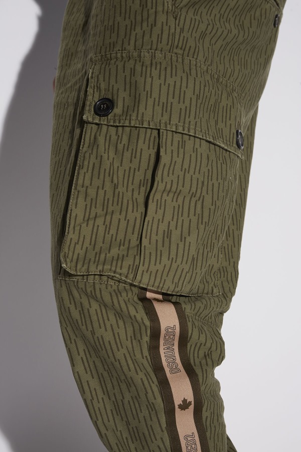 Military Tape Cargo Trousers