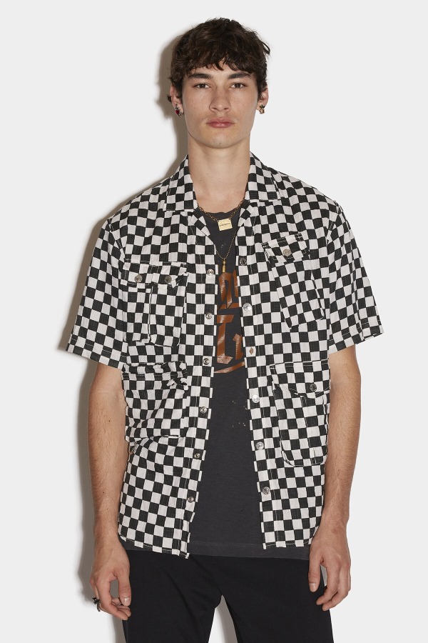Tactical Bowling Shirt D2 BLACK