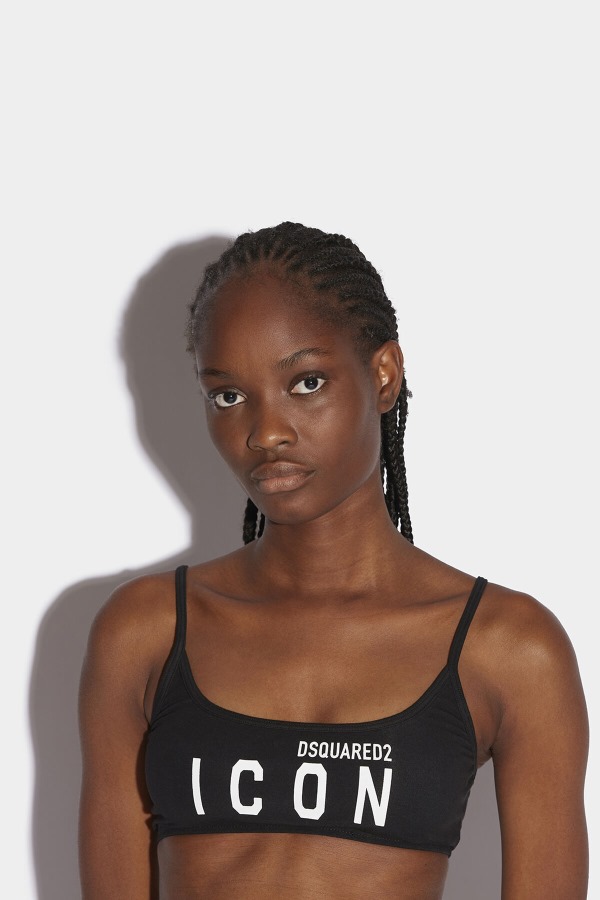 BLACK/CYCLAMEN Be Icon Sport Bra D2 BLACK