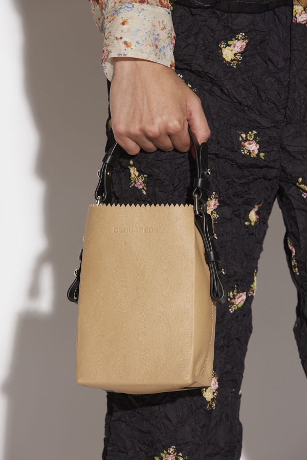 BLACK/BEIGE Bread Bag