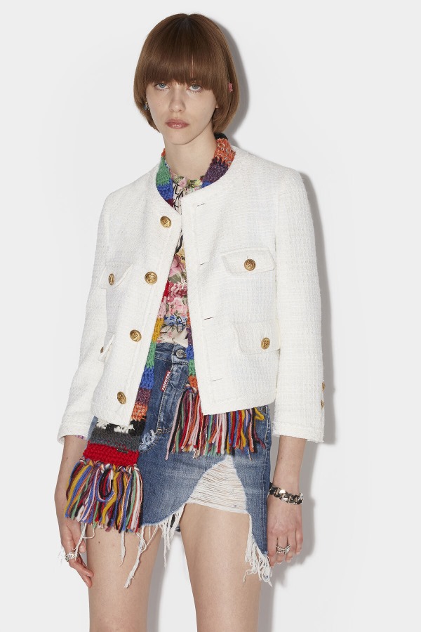 Riviera Boxy Jacket BLACK