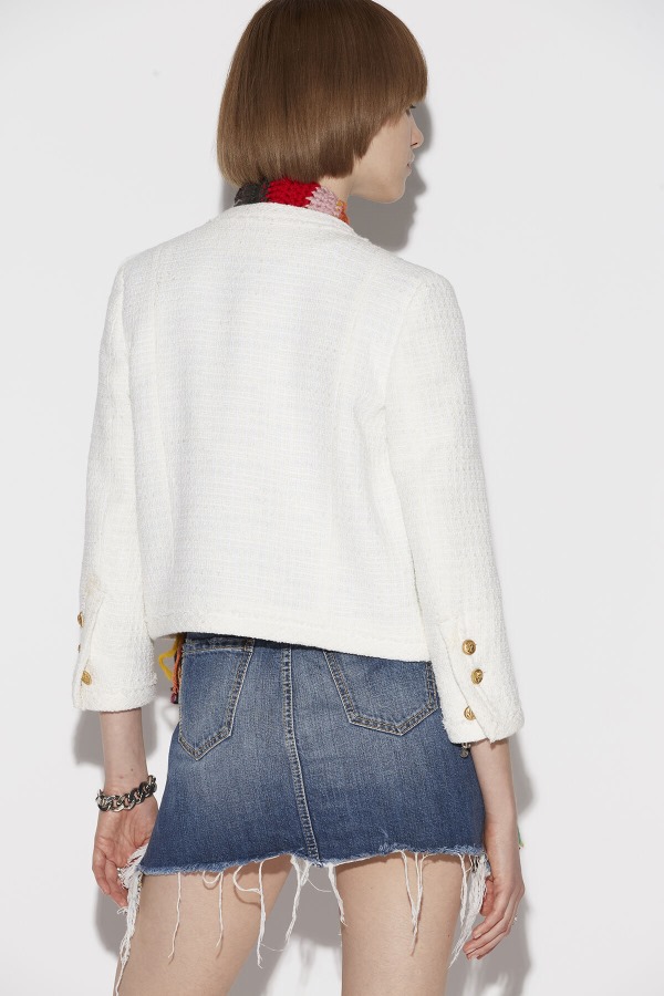 Riviera Boxy Jacket BLACK