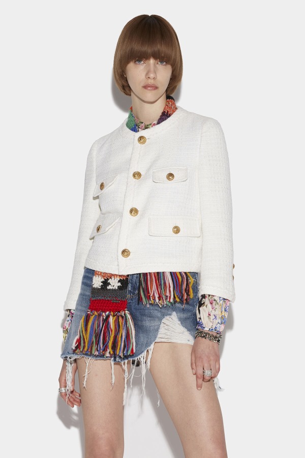 Riviera Boxy Jacket BLACK