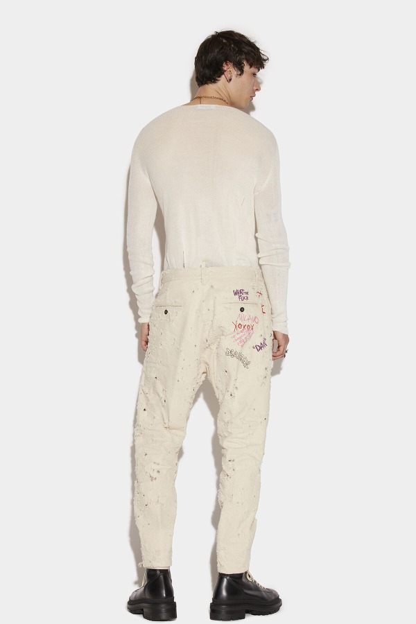 Aviator Trousers D2 IVORY