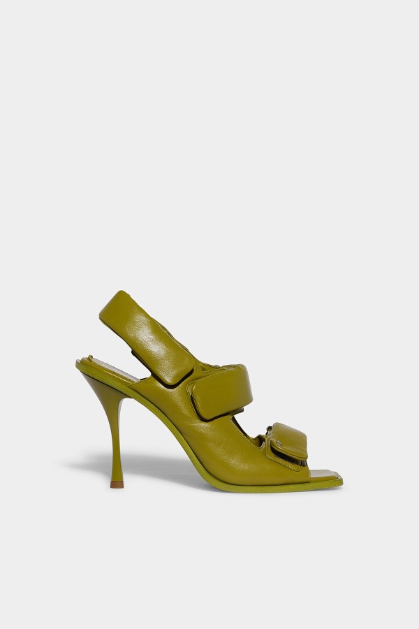 PaddeD2 Heeled Sandals GREEN