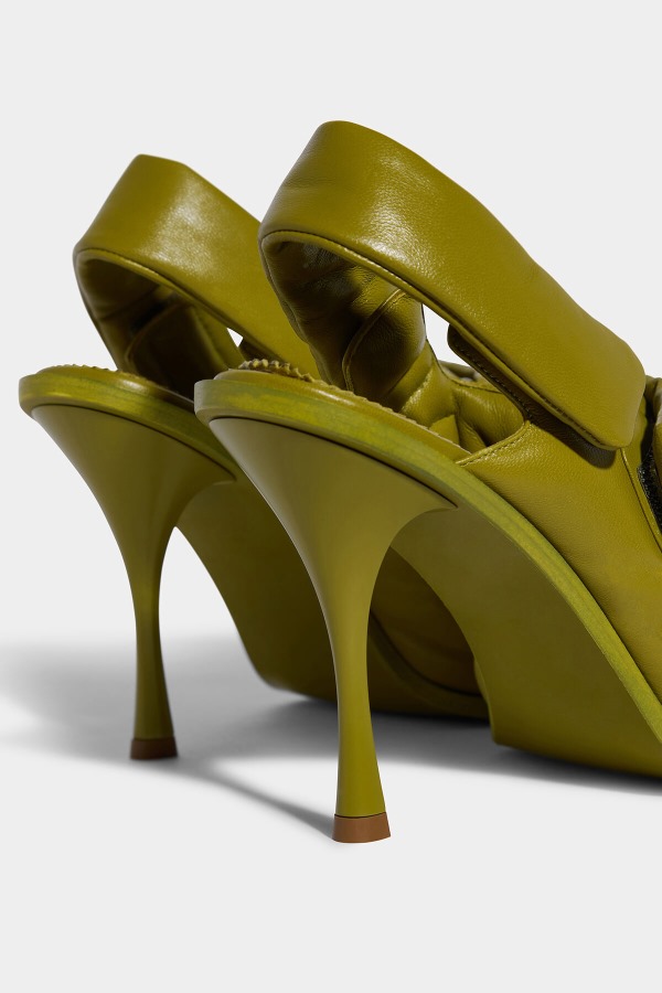 PaddeD2 Heeled Sandals GREEN