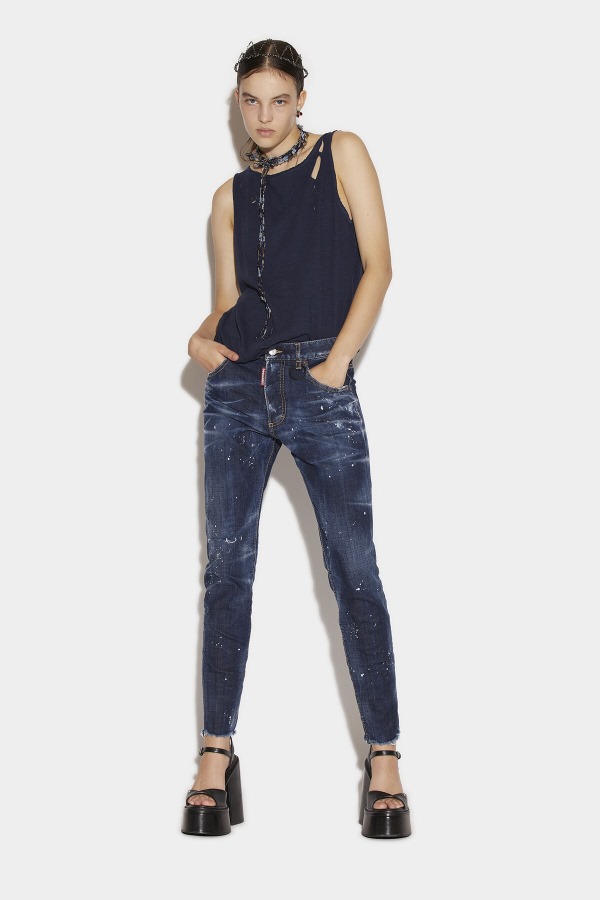 Dark Milky Way Wash Skinny Dan Jeans