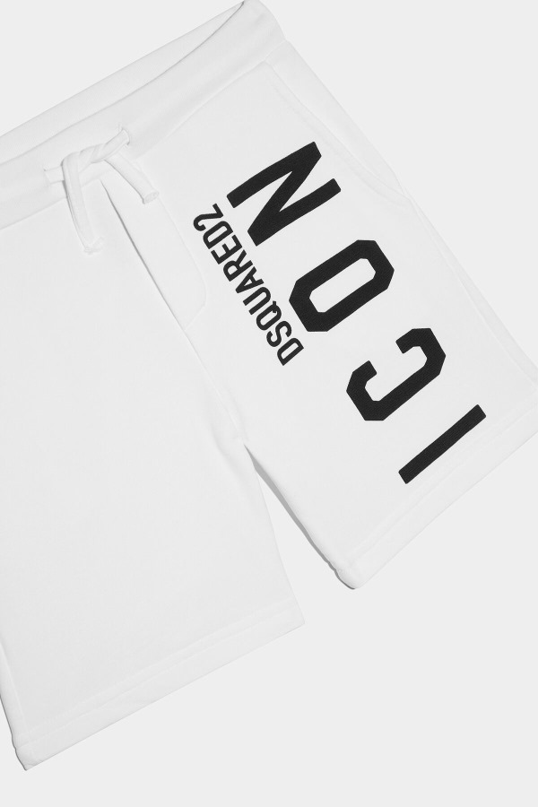 D2Kids Icon Sweatshorts WHITE/ORANGE