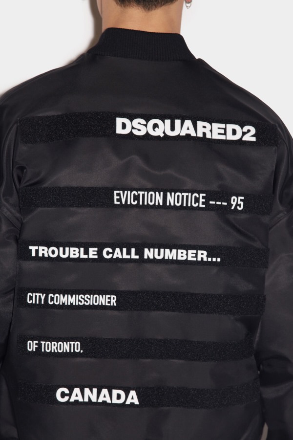 Eviction Bomber WHITE/BLACK