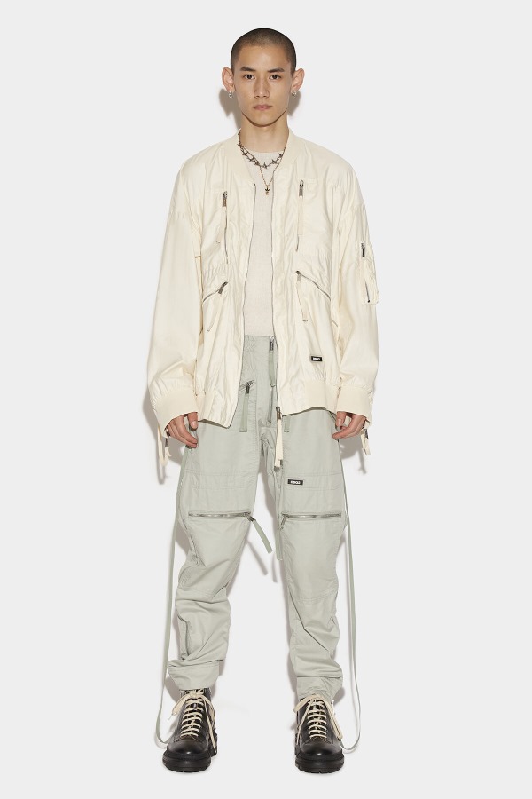 IVORY/SAFARI Parachute Trousers D2 IVORY
