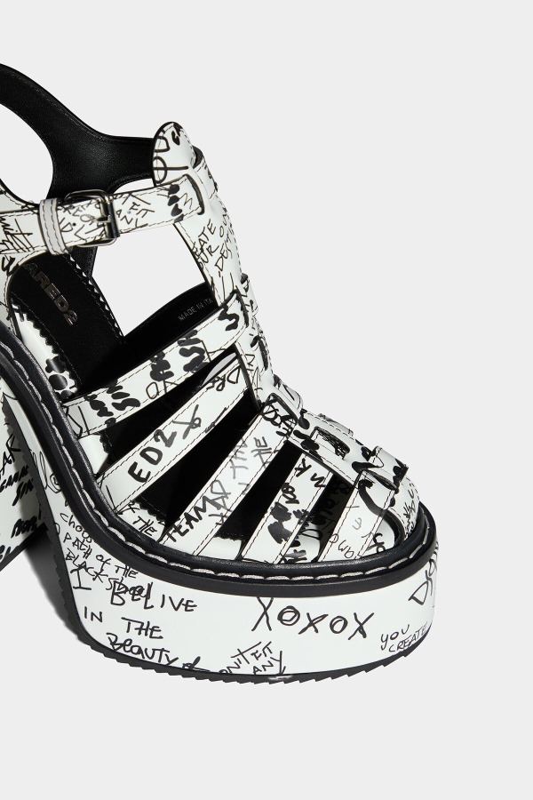 Platform Heeled Sandals D2 FANTASY