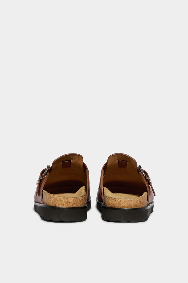 Sonny Mule Clogs BLACK/BROWN