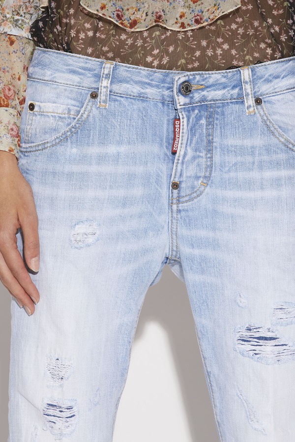 Light L.A. Wash Cool Girl Cropped Jeans