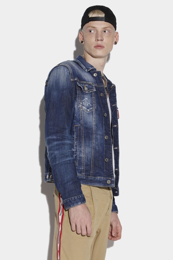 Dan Jean Jacket BLUE D2 BLUE