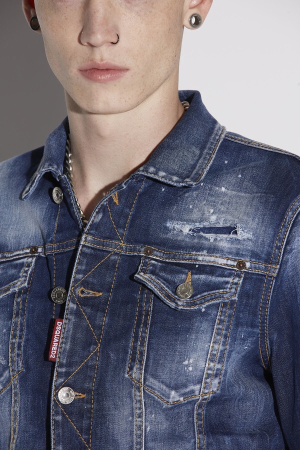 Dan Jean Jacket BLUE D2 BLUE