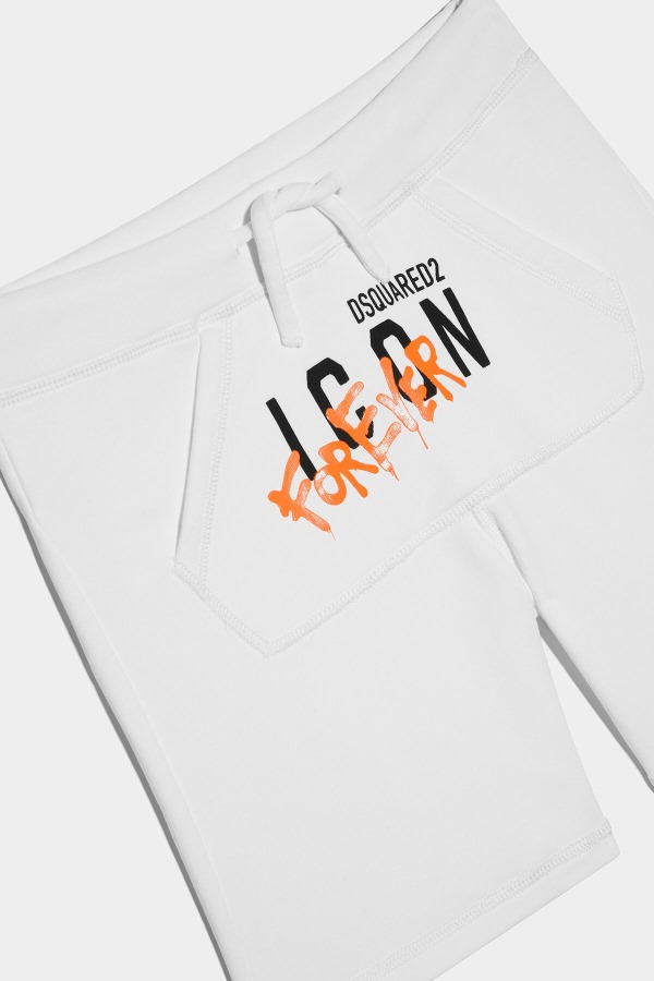 D2Kids Icon Forever Sweatshorts GREEN/WHITE