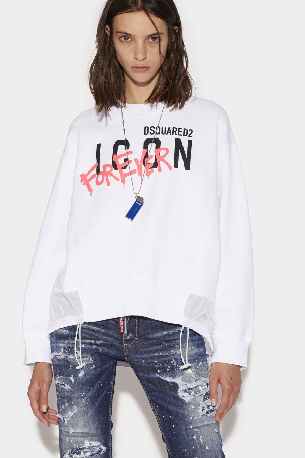 Icon Forever Sweatshirt WHITE