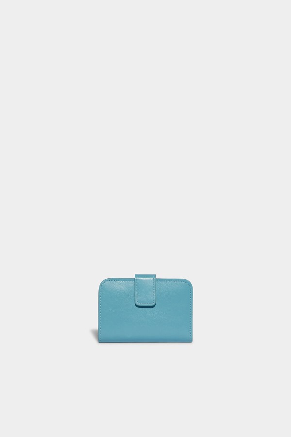 D2 Statement Wallet BLACK/LIGHT BLUE